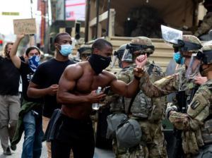 negros em manifestação