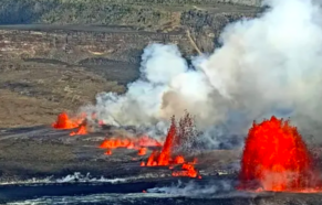 Vulcão Kilauea Erupta Novamente no Havaí