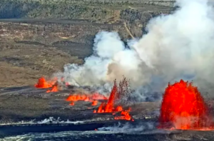 Vulcão Kilauea Erupta Novamente no Havaí